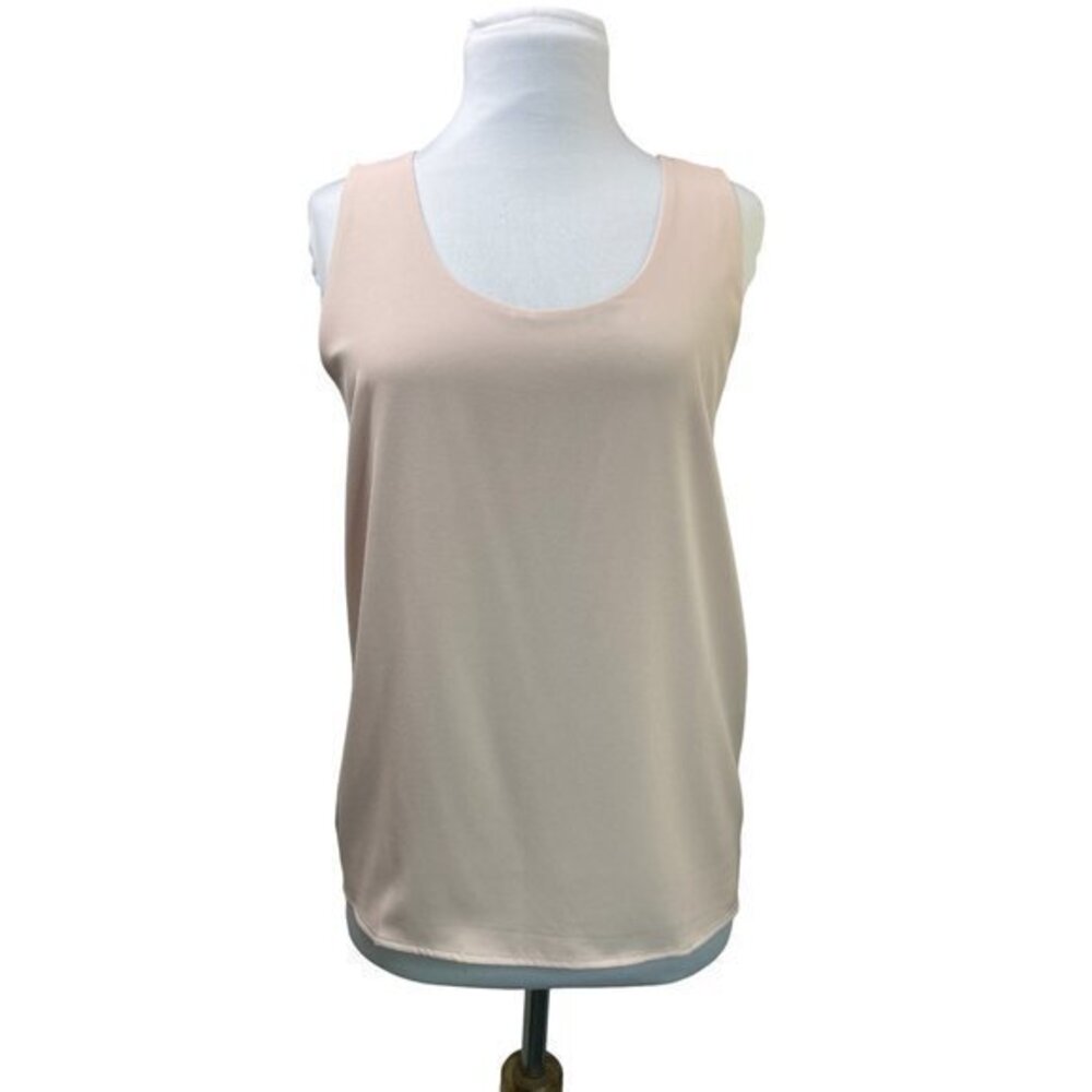 Ann Taylor Peach Sleeveless Top S $39.50